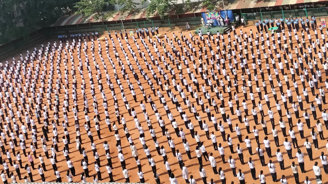 Campus of Sri Sri Ravishankar Vidya Mandir, Bengaluru East