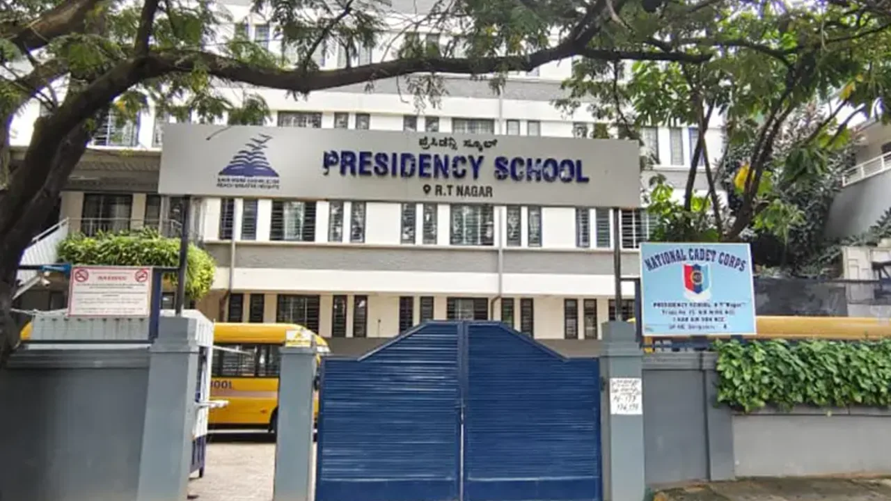 The campus at Presidency School RT Nagar, R T Nagar