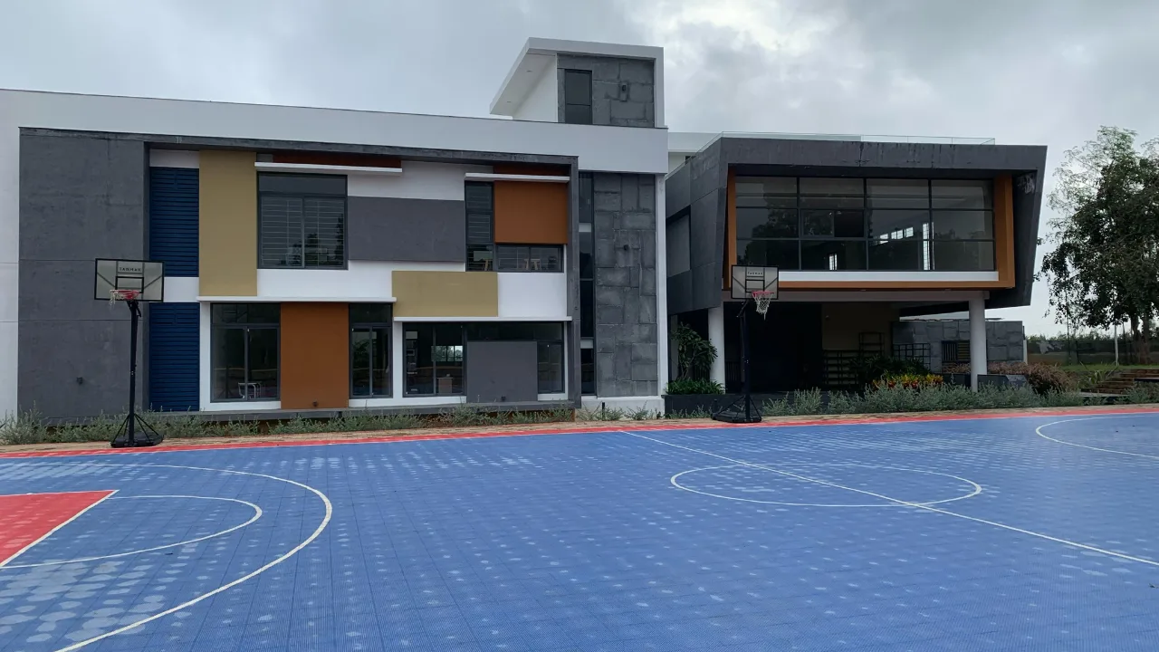 The campus at Head Start Educational Academy (HSEA), Sarjapur