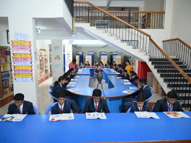 The campus at BGS National Public School, Bannerghatta Road
