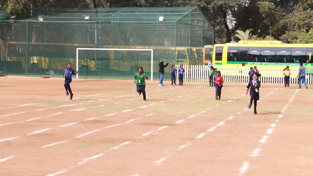 The campus at St. Francis High School, Koramangala