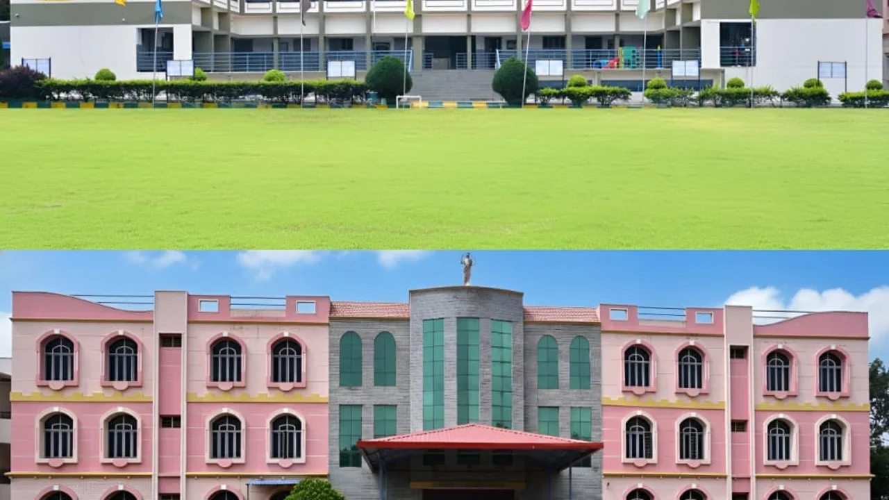 Campus of St. Ann's School ICSE
