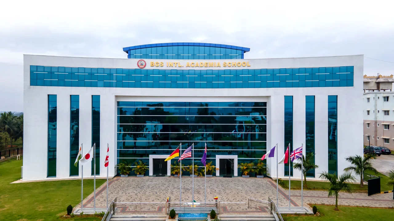 The campus at BGS International Academia School, Mysore Road