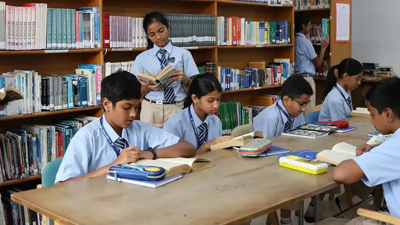 Library at Presidency School Bangalore South