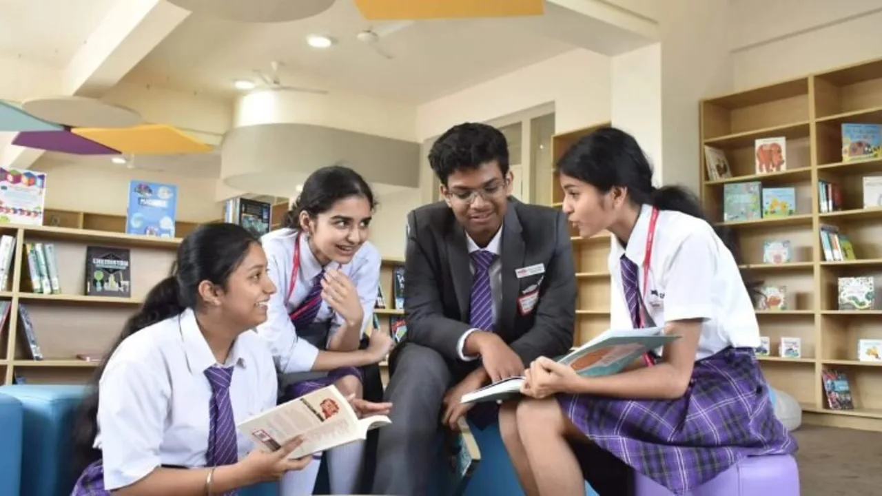 The campus at Ekya School, JP Nagar