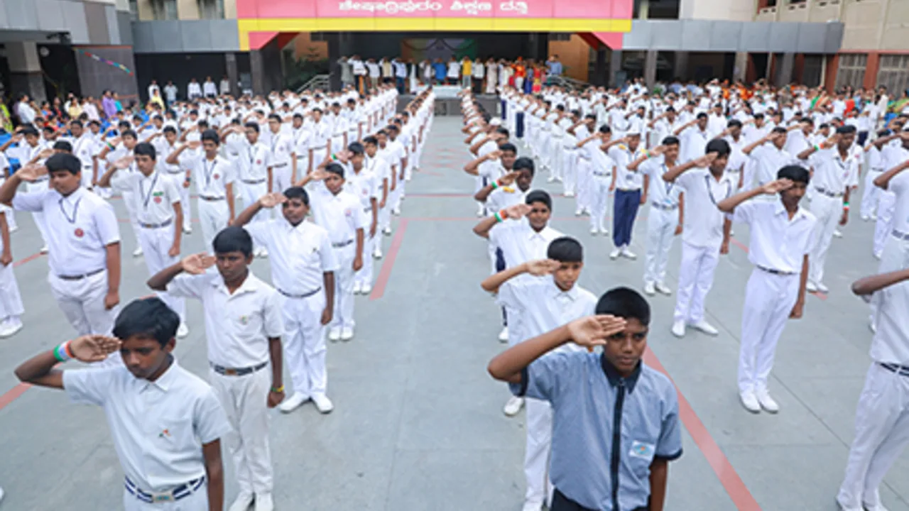The Rangamandira, the school's performance hall