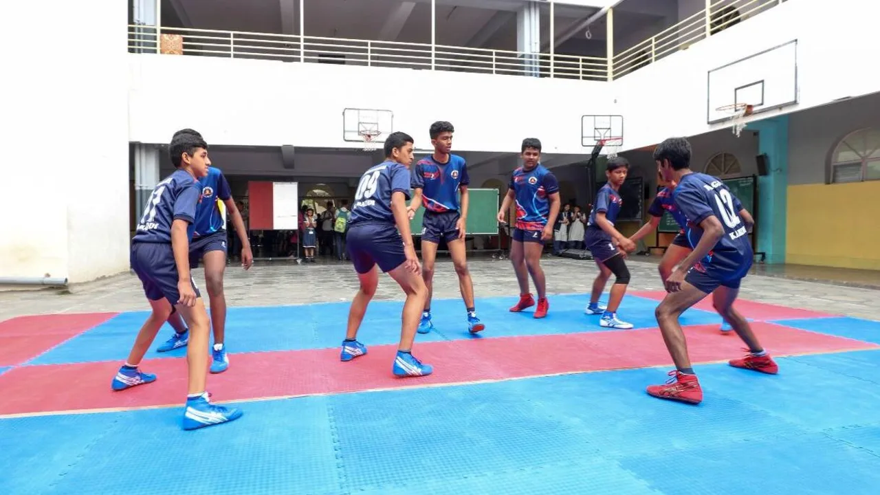 Campus of MES Kishora Kendra School, Malleswaram