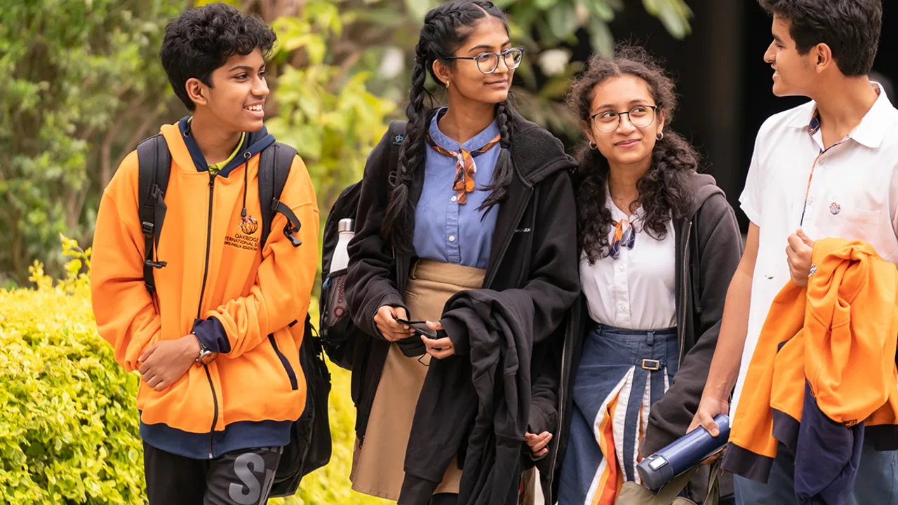 The campus at Oakridge International School, Whitefield